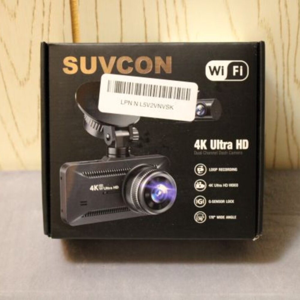 Dash Camera Dual Channel by Suvcon - New in Box